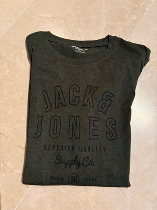 Camiseta Jack & Jones verde oliva