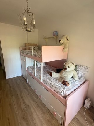 Habitación juvenil 3 camas + armario