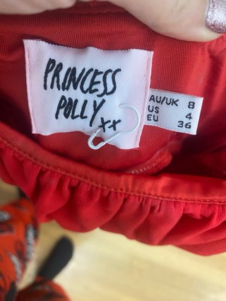 Vestido Oh Polly Rojo