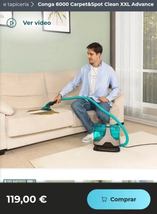✅️ Conga 6000 Carpet&Spot Clean XXL Advance
