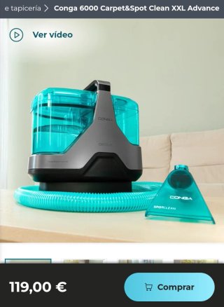 ✅️ Conga 6000 Carpet&Spot Clean XXL Advance