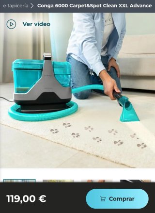 ✅️ Conga 6000 Carpet&Spot Clean XXL Advance
