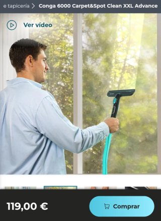 ✅️ Conga 6000 Carpet&Spot Clean XXL Advance