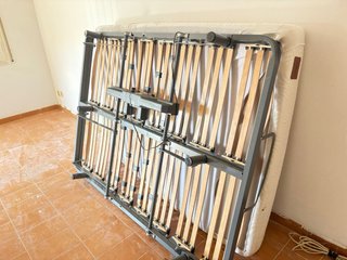 Cama eléctrica con somier articulado