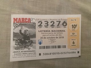 Lotería Nacional Jueves - Cupones Deportes