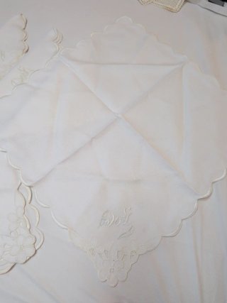 8 servilletas bordadas 'Dori'