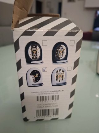 Orologio da tavolo vintage Juventus Bianconeri