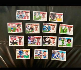 Lote 15 cromos Panini Liga 15/16