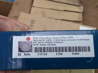 Foco LED 18W Circular Empotrable