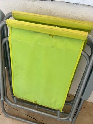 Sillas de Playa Plegables Verdes