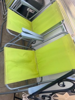 Sillas de Playa Plegables Verdes