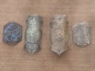 4 Chapas Bicis Antiguas Continental