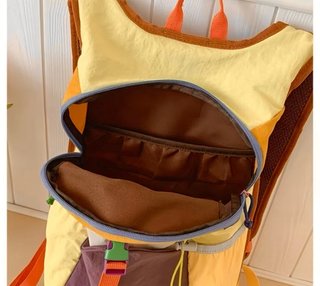 Mochila ligera multicolor