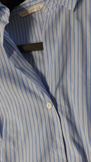 Camisa de rayas ceñida