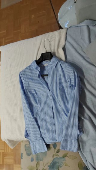 Camisa de rayas ceñida