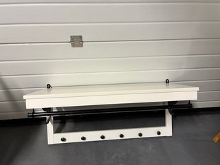 Perchero HEMNES Ikea blanco madera