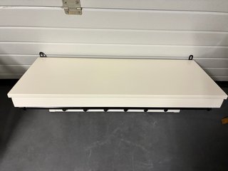 Perchero HEMNES Ikea blanco madera