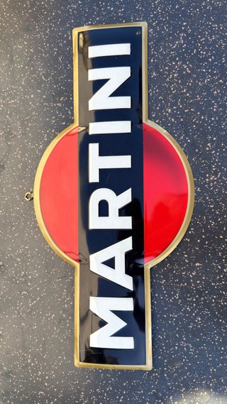 Cartel Martini Años 80/90