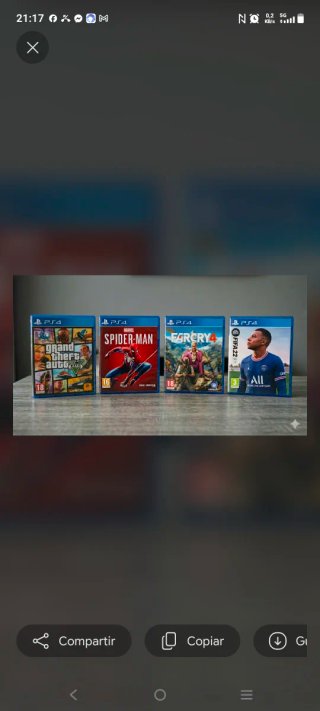 4 Juegos PS4: GTA V, Spider-Man, Far Cry 4,FIFA 22