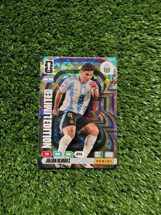 Julian Alvarez Edicion Limitada Adrenalyn Mundial