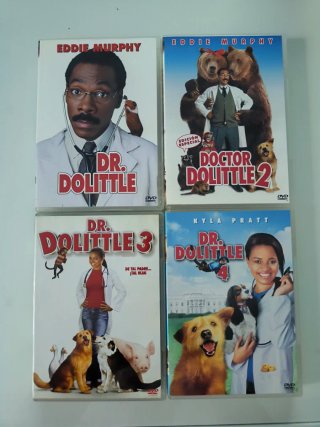 Pack 4 Películas Dr. Dolittle DVD