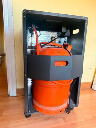 Estufa Mixta Trébol Advance Gas/Eléctrica