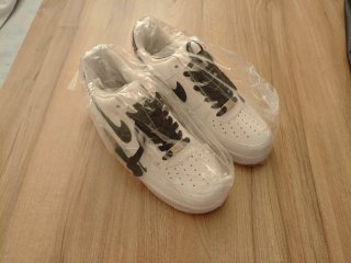 Nike Air Force 1 Blancas y Negras
