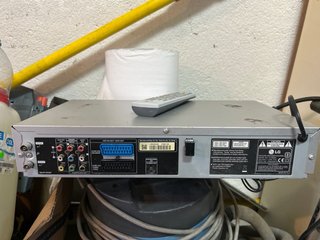 Reproductor DVD y VHS LG