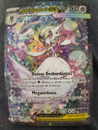 Carta Pokémon Mega-Gardevoir EX 178/132