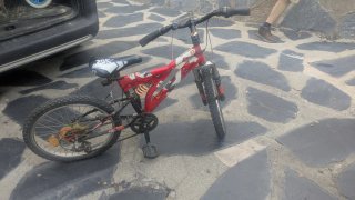 Bicicleta infantil rossa Btwin