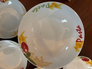 Set 5 ciotole pasta ceramica