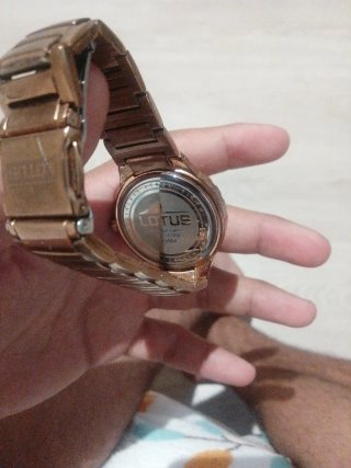 Reloj Lotus Dorado Mujer