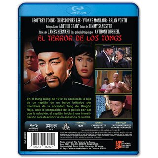 EL TERROR DE LOS TONGS Bluray (Terror, Hammer)