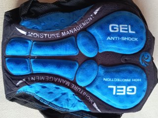 Pantaloncini Ciclismo Nero e Blu