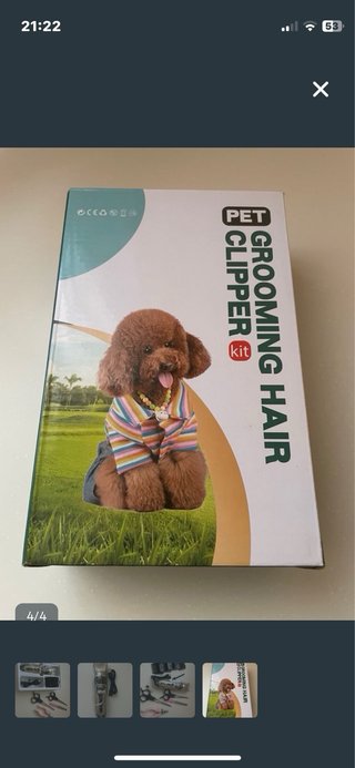 Cortapelos para perros y kit de aseo