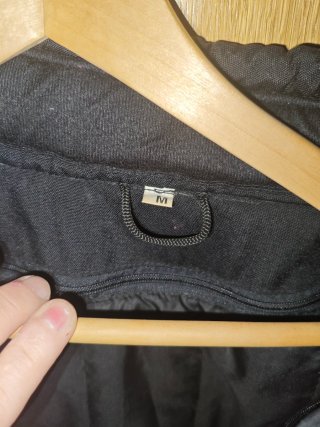Chaqueta Moto Negra y Amarilla