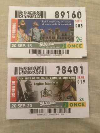 Lotería Nacional y ONCE