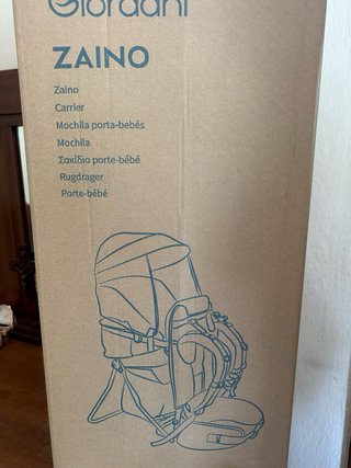 Zaino porta bimbo Giordani verde