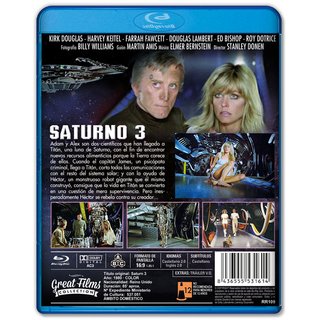 SATURNO 3 Bluray (Sci-Fi, Thriller)