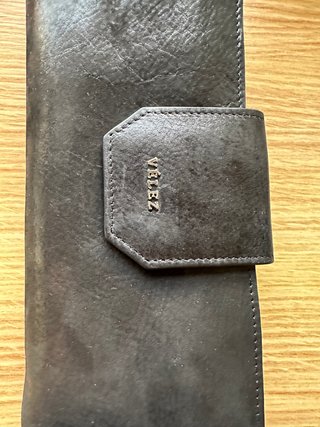 Billetera Cuero Vélez Negra