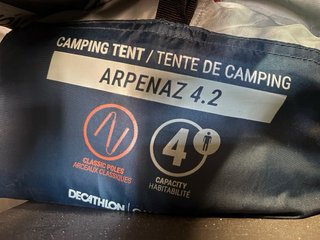 Tienda de campaña Arpenaz 4.2 nueva