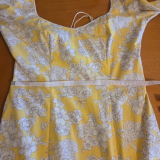 Traje Flamenca Amarillo Talla 38