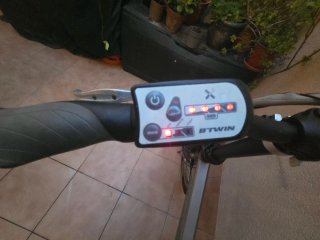 Bicicleta eléctrica plegable Btwin