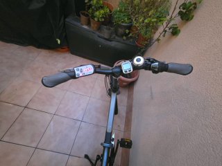 Bicicleta eléctrica plegable Btwin