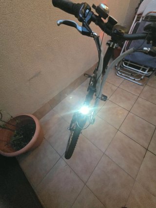 Bicicleta eléctrica plegable Btwin