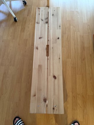 Banco de madera Ikea