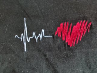 Camiseta de manga corta estampada para chica