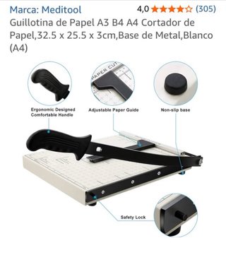 Guillotina de papel COOCHEER