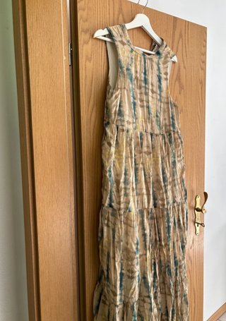 Vestido largo mujer estampado