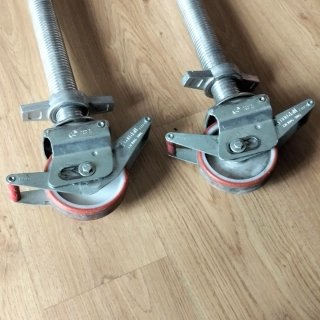 Ruedas para andamio (2 unidades)